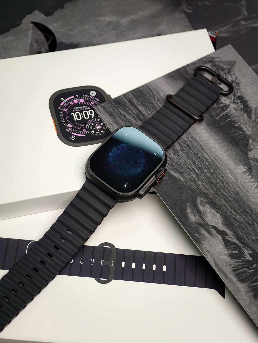 pixelbek.kg-20260203-0531 Apple Watch Ultra 3 – Ocean Band (Used, Excellent Condition, Complete Set) - Image 1